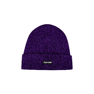 SUPREME SUPREME MOHAIR BEANIE 'BRIGHT PURPLE'