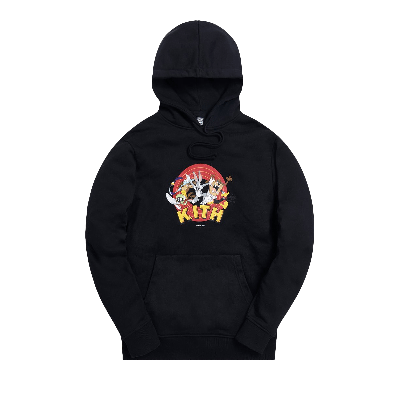 KITH X LOONEY TUNES THAT'S ALL FOLKS HOODIE 'BLACK'