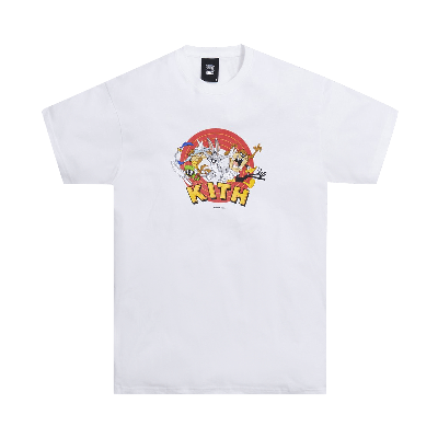 KITH X LOONEY TUNES THAT'S ALL FOLKS TEE 'WHITE'