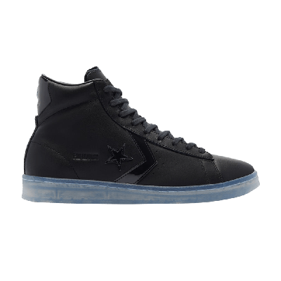 CONVERSE PRO LEATHER HIGH 'BLACK ICE - BLACK CLEAR'