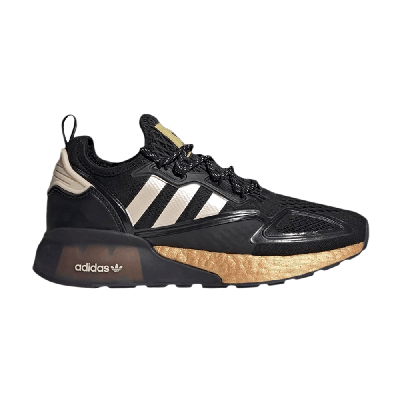 ADIDAS ORIGINALS WMNS ZX 2K BOOST 'BLACK GOLD METALLIC'
