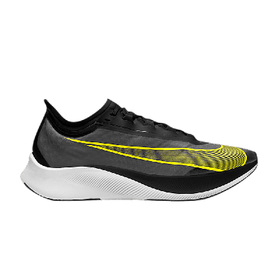 NIKE ZOOM FLY 3 'BLACK OPTI YELLOW'