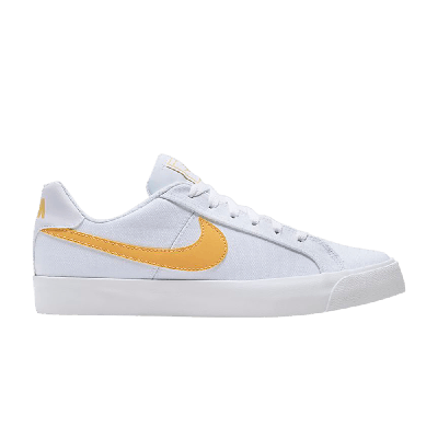 NIKE WMNS COURT ROYALE AC CANVAS 'WHITE TOPAZ GOLD'