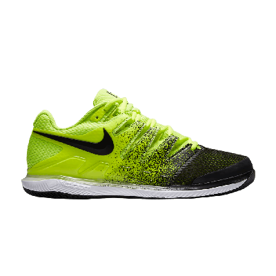 NIKE AIR ZOOM VAPOR X HC 'VOLT BLACK SPRAY'