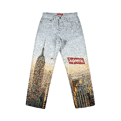 SUPREME SUPREME AERIAL TAPESTRY REGULAR JEAN 'MULTICOLOR'