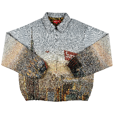 SUPREME SUPREME AERIAL TAPESTRY HARRINGTON JACKET 'MULTICOLOR'