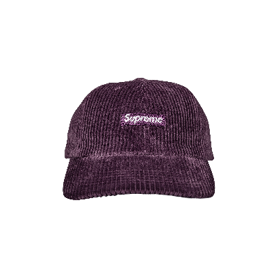 SUPREME SUPREME RIPPLE CORDUROY SMALL BOX 6-PANEL 'PURPLE'