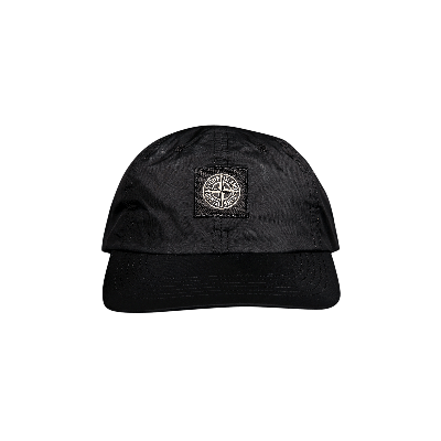 SUPREME SUPREME X STONE ISLAND NYLON 6-PANEL 'BLACK'
