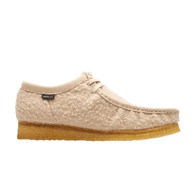 CLARKS AIMÉ LEON DORE X WALLABEE CASENTINO WOOL 'BEIGE'