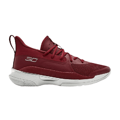 UNDER ARMOUR CURRY 7 TEAM 'CARDINAL WHITE'