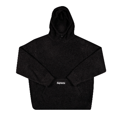 SUPREME SUPREME X POLARTEC HOODED SWEATSHIRT 'BLACK'