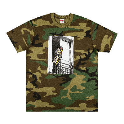 SUPREME SUPREME X ANTIHERO BALCONY TEE 'WOODLAND CAMO'