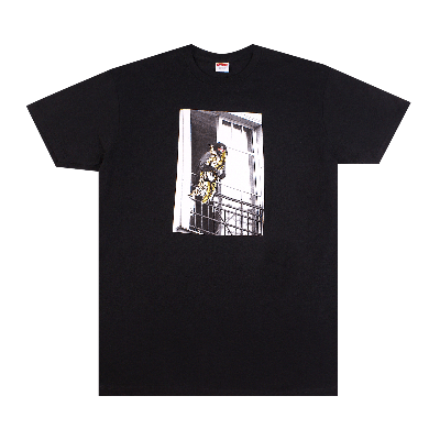 SUPREME SUPREME X ANTIHERO BALCONY TEE 'BLACK'