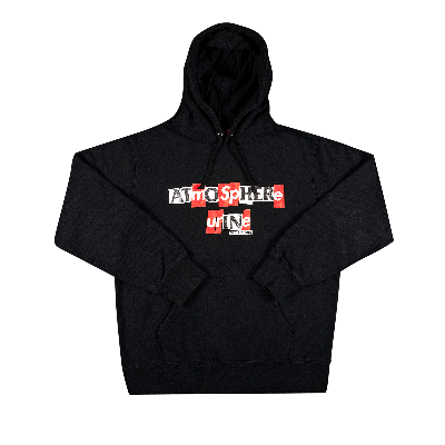 SUPREME SUPREME X ANTIHERO HOODED SWEATSHIRT 'BLACK'