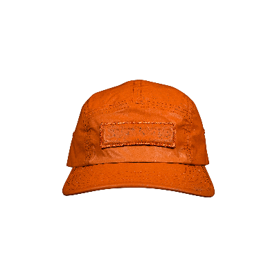 SUPREME SUPREME REFLECTIVE SPECKLED CAMP CAP 'ORANGE'