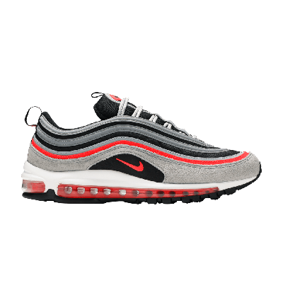 NIKE AIR MAX 97 'WOLF GREY RADIANT RED'