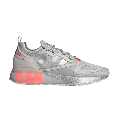 ADIDAS ORIGINALS ZX 2K BOOST 'GREY SILVER METALLIC'