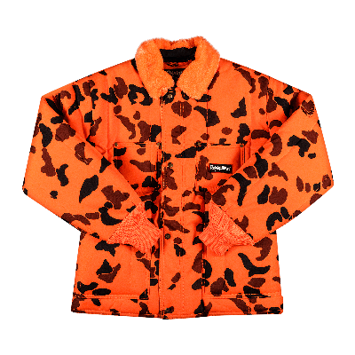 SUPREME SUPREME X REFRIGIWEAR INSULATED IRON-TUFF JACKET 'ORANGE CAMO'