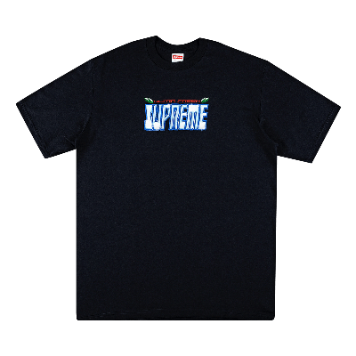 SUPREME SUPREME ULTRA FRESH TEE 'NAVY'