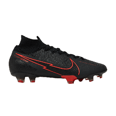 NIKE MERCURIAL SUPERFLY 7 ELITE FG 'CHILE RED PACK - BLACK'