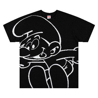 SUPREME SUPREME X SMURFS TEE 'BLACK'