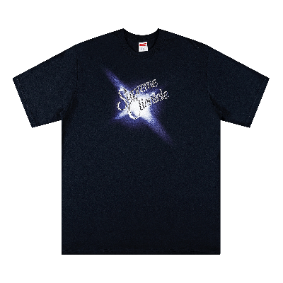 SUPREME SUPREME CLIENTELE TEE 'NAVY'