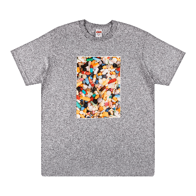SUPREME SUPREME PILLS TEE 'HEATHER GREY'