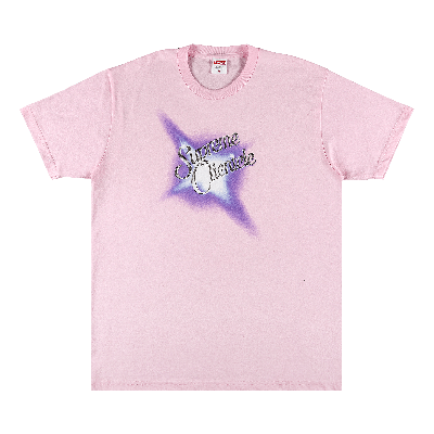 SUPREME SUPREME CLIENTELE TEE 'LIGHT PINK'