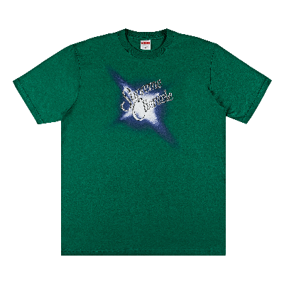 SUPREME SUPREME CLIENTELE TEE 'LIGHT PINE'