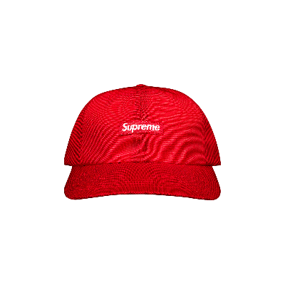 SUPREME SUPREME X CORDURA SMALL BOX 6-PANEL 'RED'