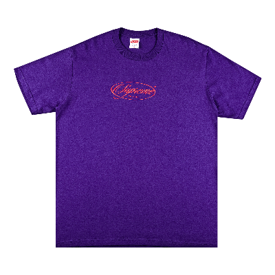 SUPREME SUPREME CLASSICS TEE 'PURPLE'