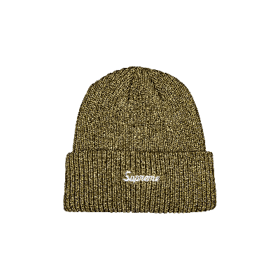 SUPREME SUPREME LOOSE GAUGE BEANIE 'LIGHT OLIVE'