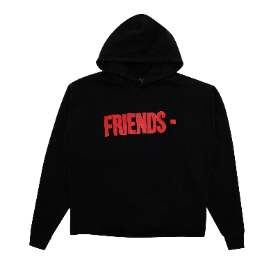 VLONE VLONE FRIENDS HOODIE 'BLACK/RED'