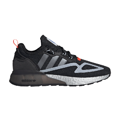ADIDAS ORIGINALS ZX 2K BOOST 'BLACK HALO SILVER'