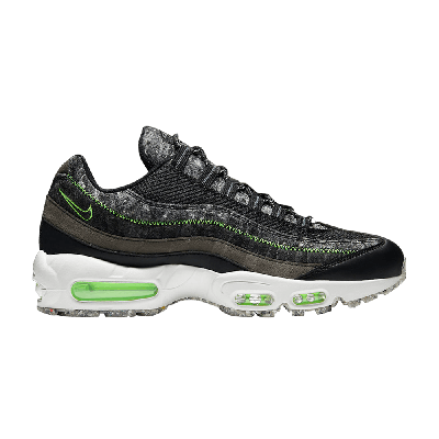 NIKE AIR MAX 95 M2Z2 'RECYCLED WOOL PACK - BLACK ELECTRIC GREEN'