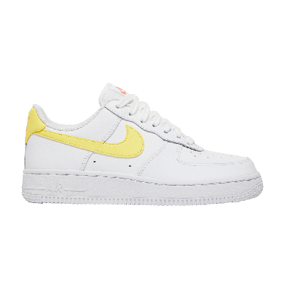 NIKE WMNS AIR FORCE 1 '07 'WHITE LIGHT CITRON'