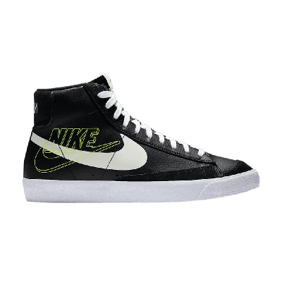 NIKE BLAZER MID '77 VINTAGE 'REVERSE LOGO - BLACK'