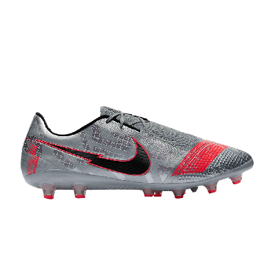 NIKE PHANTOM VENOM ELITE AG PRO 'METALLIC BOMBER GREY LASER CRIMSON'