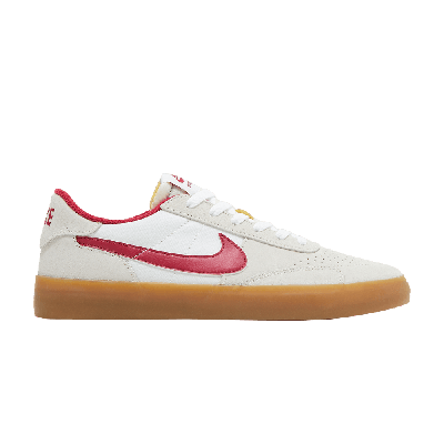 NIKE HERITAGE VULC SB 'SUMMIT WHITE CARDINAL RED'