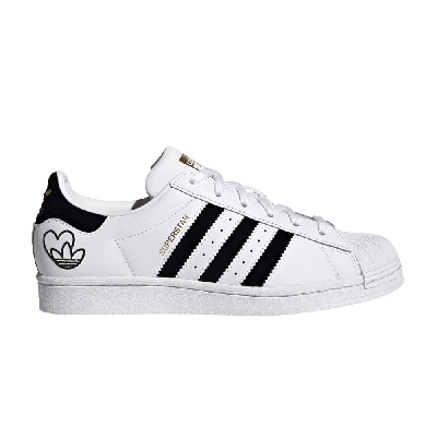 ADIDAS ORIGINALS WMNS SUPERSTAR 'HEART LOGO - WHITE'