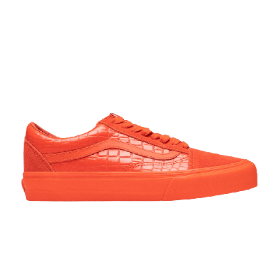 VANS OLD SKOOL VLT LX 'CROC SKIN - FLAME'