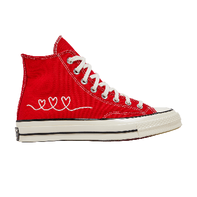 CONVERSE CHUCK 70 HIGH 'VALENTINE'S DAY - UNIVERSITY RED'