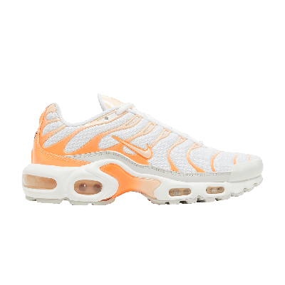 NIKE WMNS AIR MAX PLUS 'WHITE ATOMIC ORANGE'