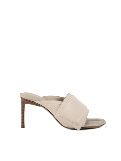 JACQUEMUS JACQUEMUS LES MULES AQUA