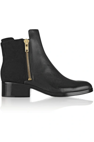 3.1 PHILLIP LIM / フィリップ リム Alexa Leather And Nubuck Ankle Boots