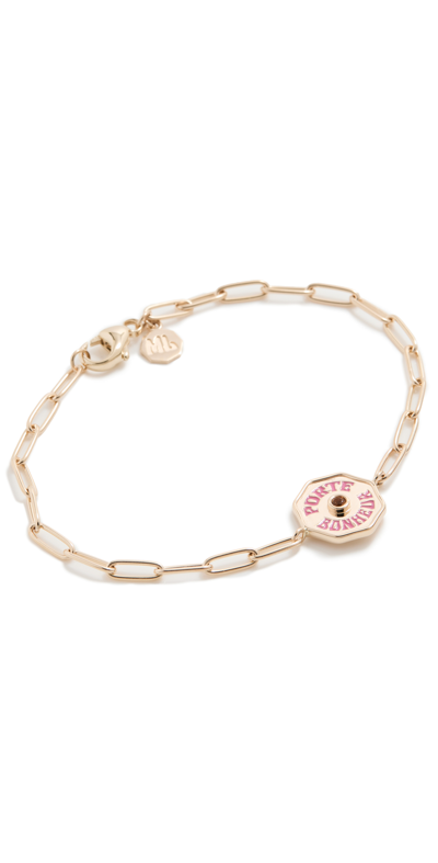 MARLO LAZ 14K PETITE PB BRACELET