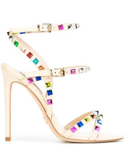 GIANNI RENZI studded detail sandals