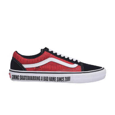 VANS BAKER SKATEBOARDS X OLD SKOOL 'RED'