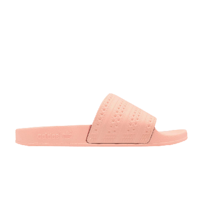 ADIDAS ORIGINALS ADILETTE 'HAZE CORAL'