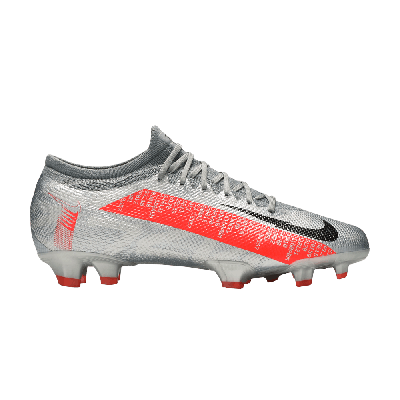 NIKE MERCURIAL VAPOR 13 PRO FG 'METALLIC GREY CRIMSON'